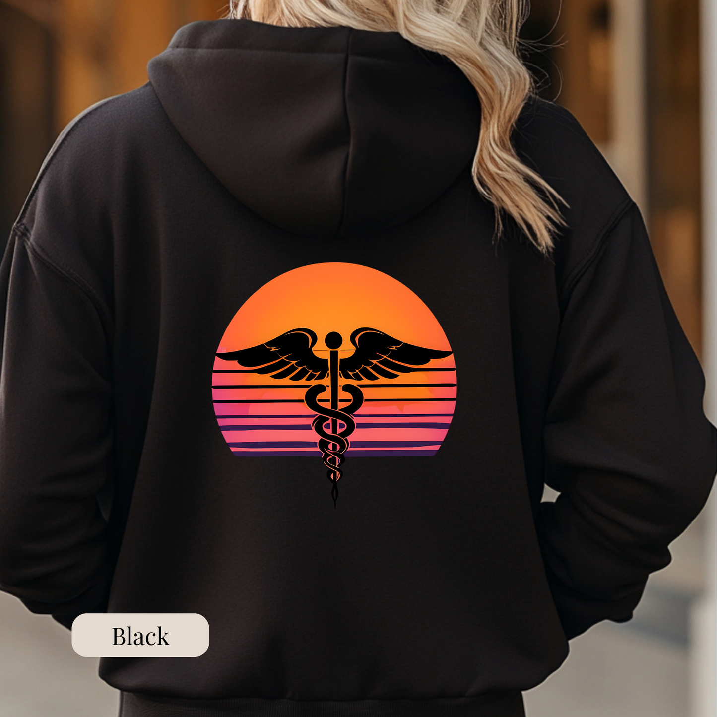 Nurse Jacket, Zip Up Hoodie, Nurse Practitioner, Sunset Vibes, Nurse Sweatshirt, Retired Nurse Gift, Hospital Hoodie