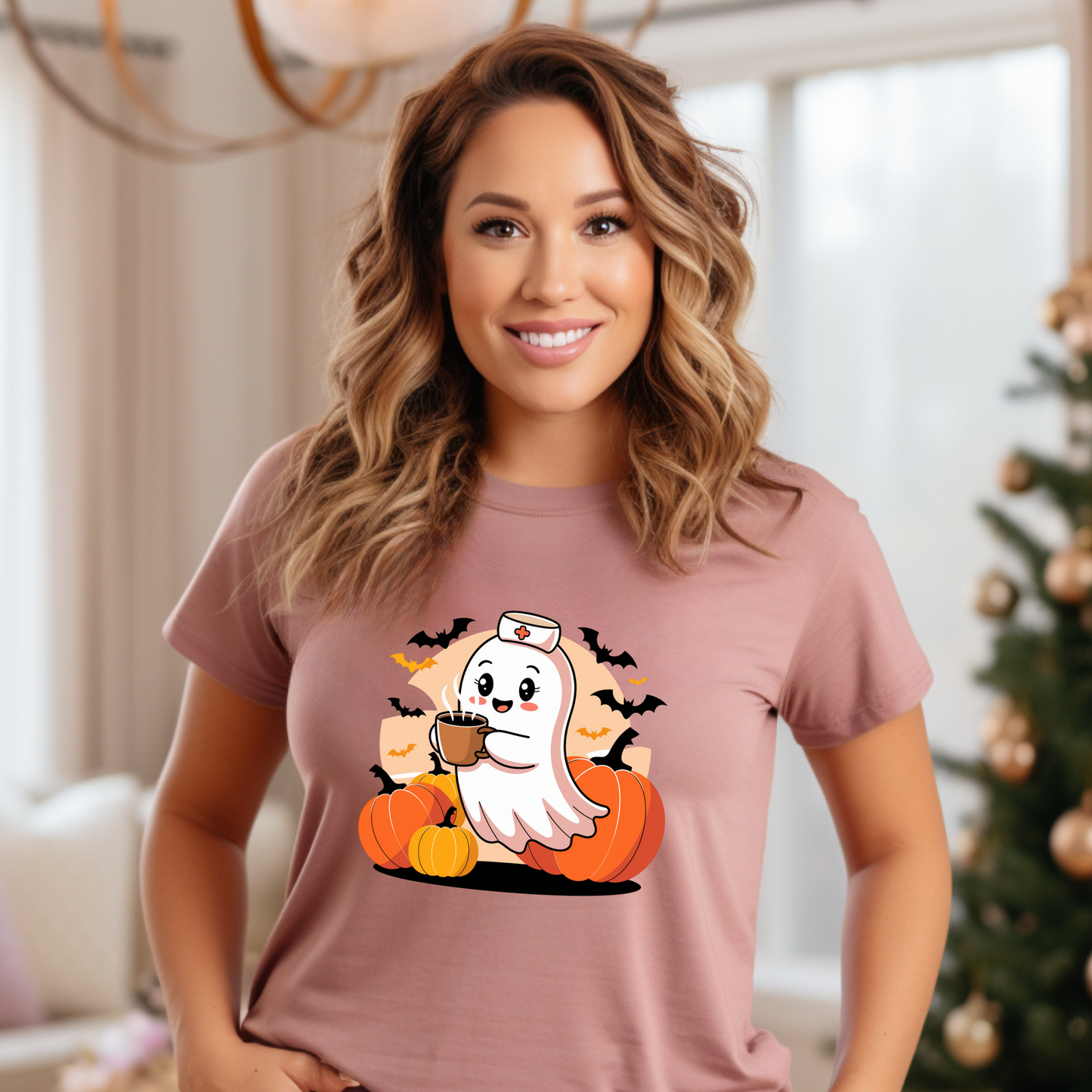 Cute Ghost Shirt: Ideal Halloween Nurse Shirt, Seasonal Shirts