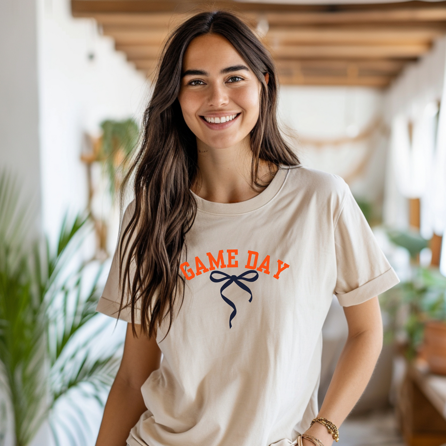 Women's Football T-Shirt, Coquette Bow Shirt, Game Day Apparel, Unisex Jersey Tee, Short Sleeve Top