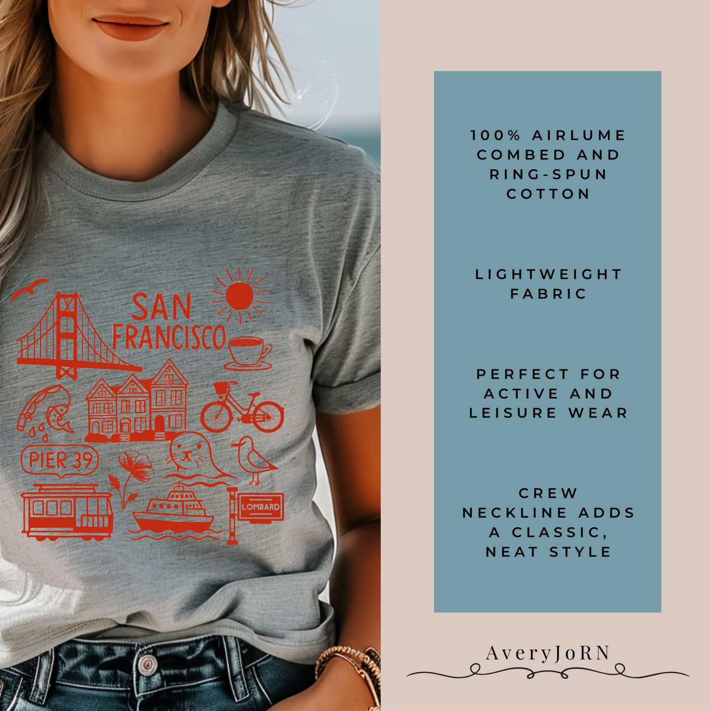 San Francisco Line Art Unisex Tee, California Travel T-shirt, Golden Gate Bridge, Bay Area Souvenir Shirt, Cityscape Graphic Top, Bay Area