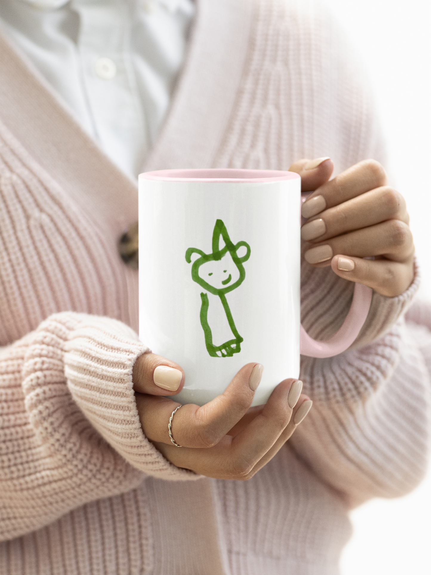 Personalized Kids Drawings, Custom Kids Artwork, Unique Custom Mug, Art on Mug, Unique Gift Idea