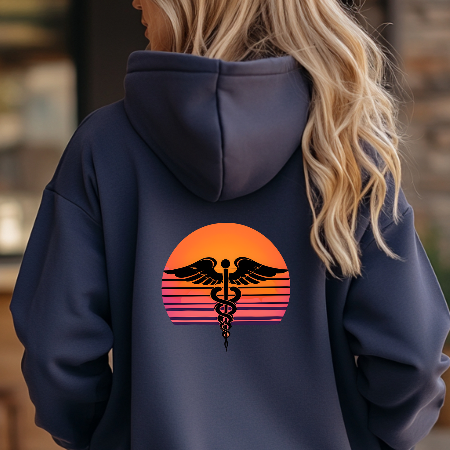 Nurse Jacket, Zip Up Hoodie, Nurse Practitioner, Sunset Vibes, Nurse Sweatshirt, Retired Nurse Gift, Hospital Hoodie