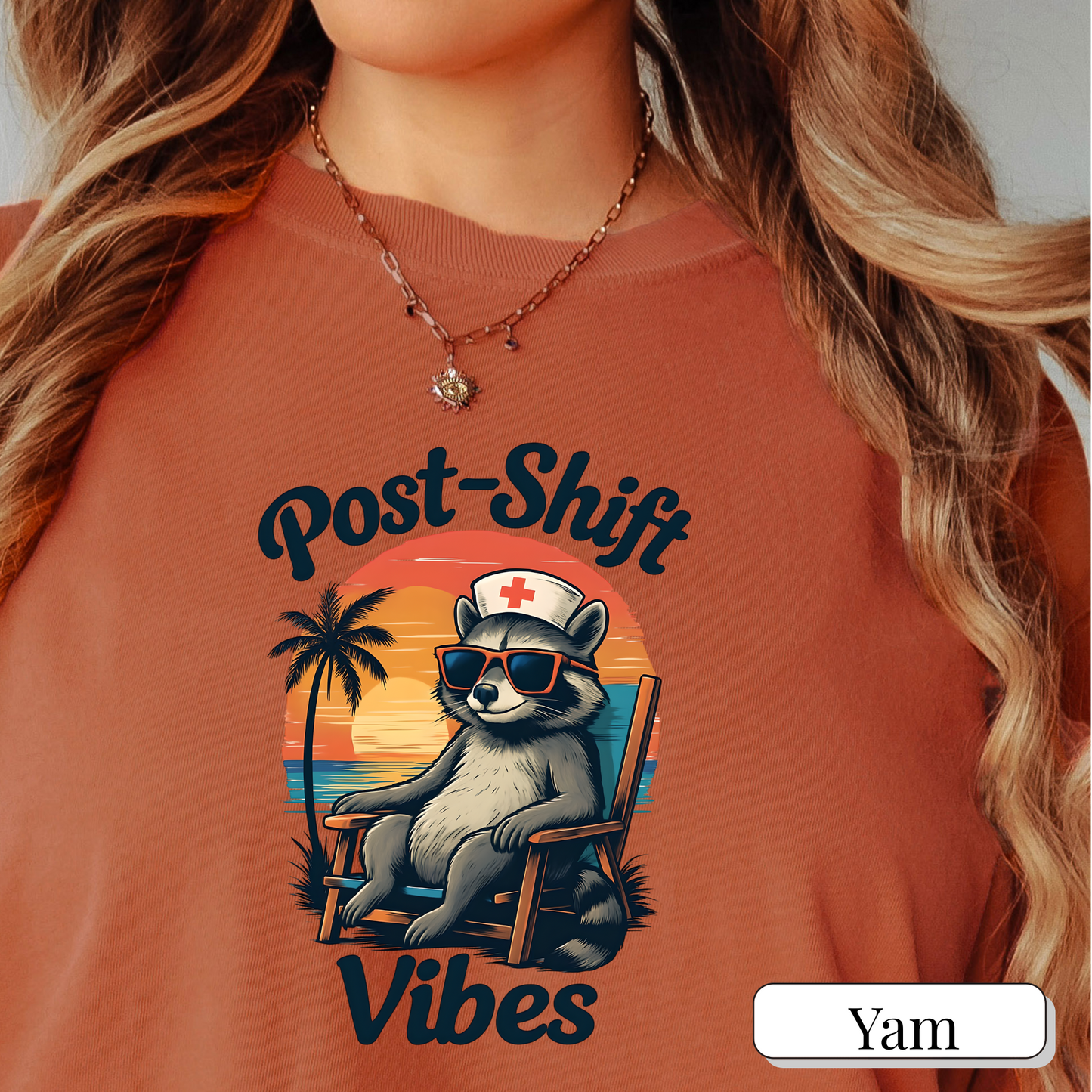 Cozy Nurse Shirt with Funny Raccoon Design- Ideal for Nurse Practitioners, ER Nurses, Med Surg Nurses, ICU Nurse, and NICU Nurses