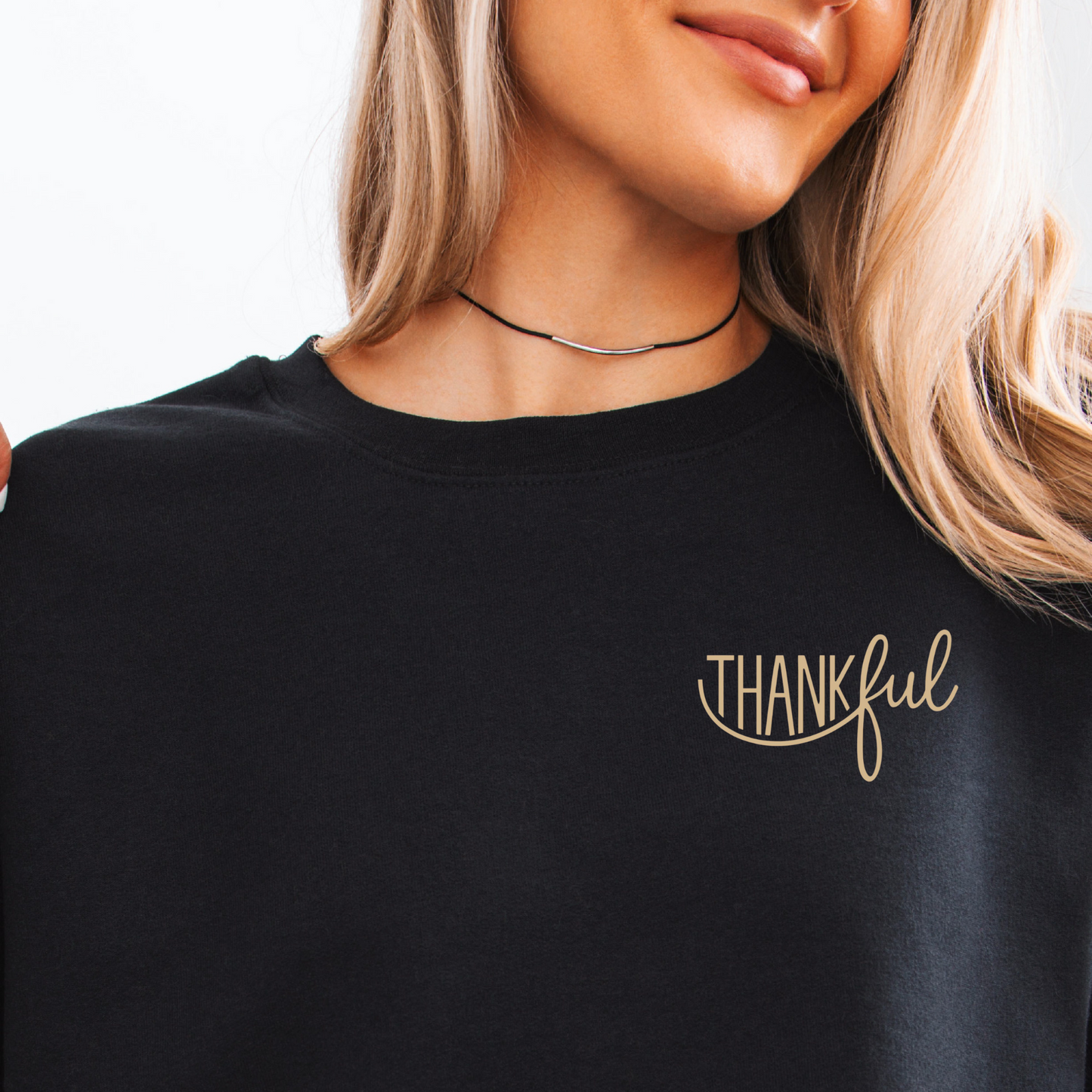 Fall Thankful Sweatshirt, Thanksgiving Sweater, Autumn Gratitude Jumper, Cozy Pullover, Seasonal Crewneck, Holiday Apparel