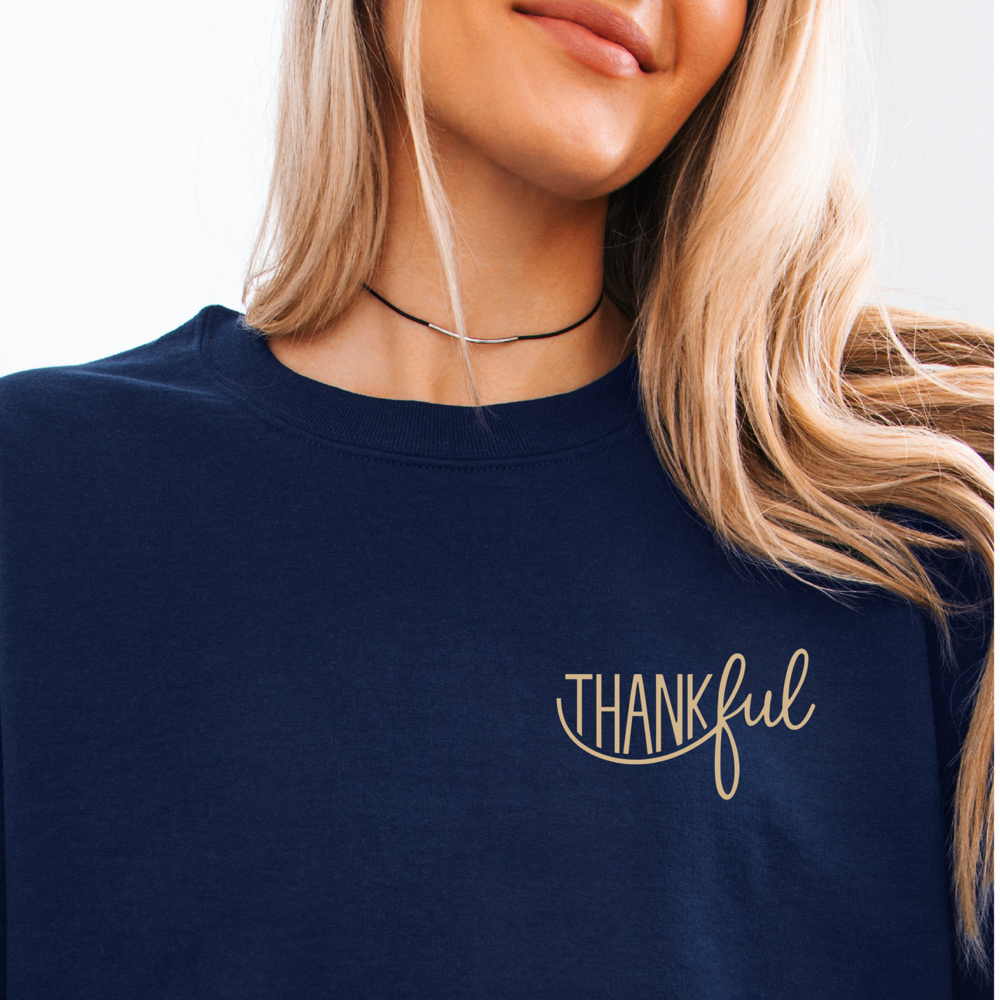 Fall Thankful Sweatshirt, Thanksgiving Sweater, Autumn Gratitude Jumper, Cozy Pullover, Seasonal Crewneck, Holiday Apparel
